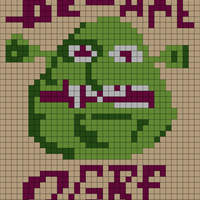 Shrek Wall Hanging