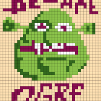 Shrek Wall Hanging