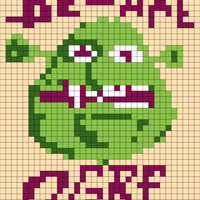 Shrek Wall Hanging