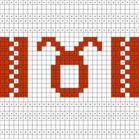 Copy of Fingerless Gloves Single Zodiac Template