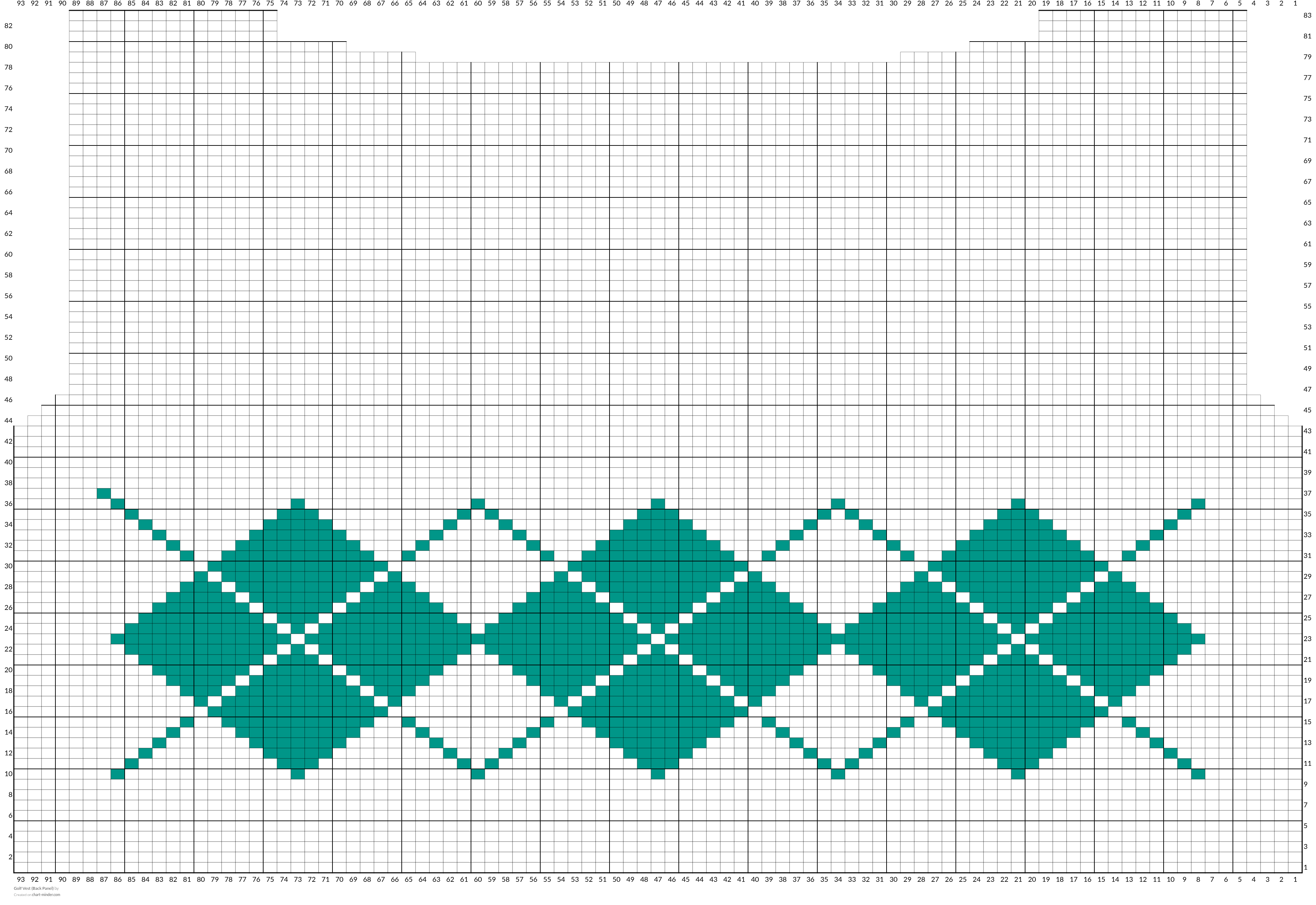 Golf Vest (Back Panel)