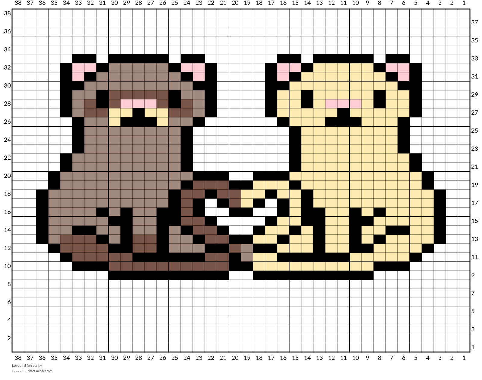 Lovebird ferrets