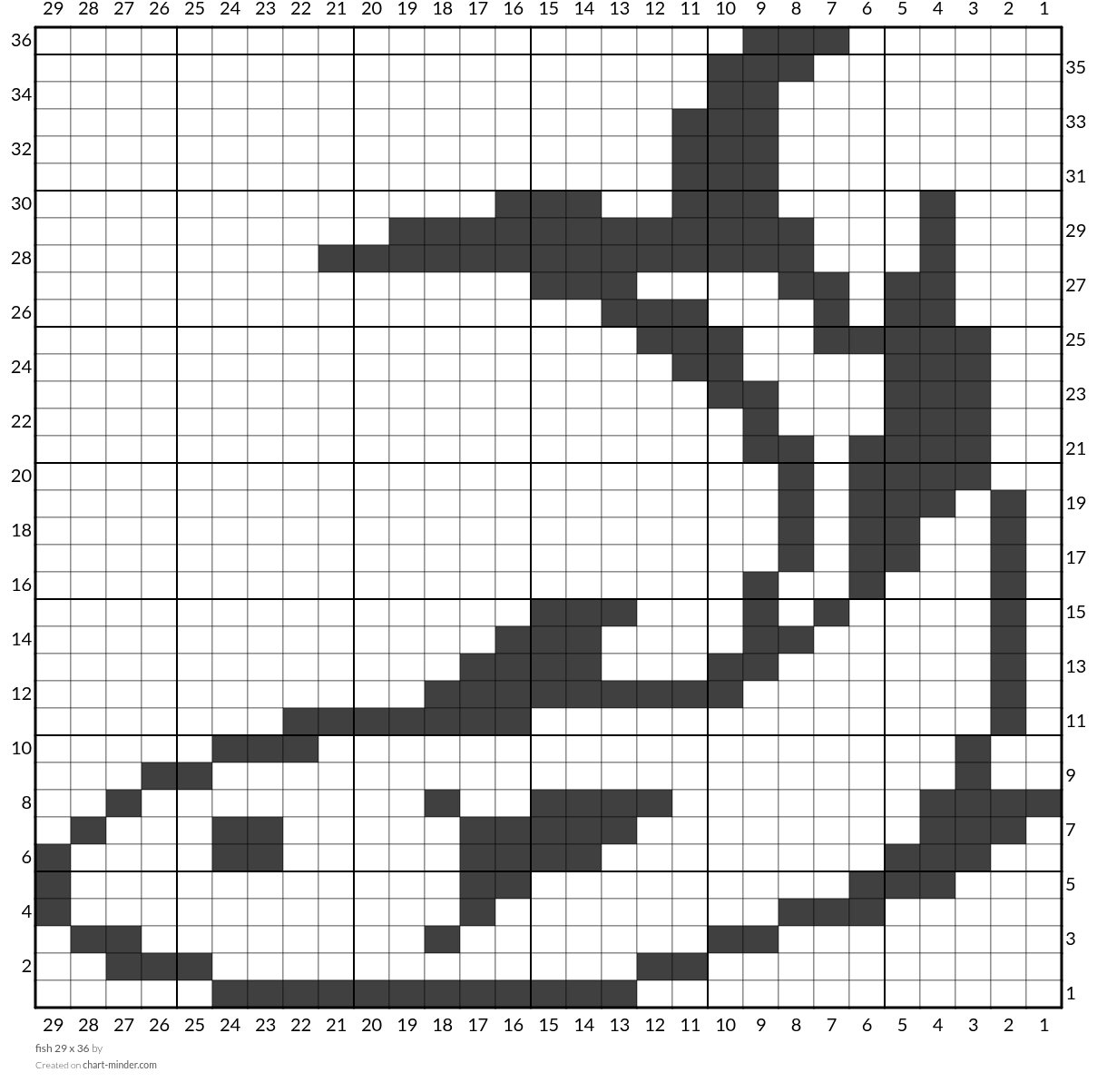 fish 29 x 36