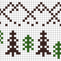 Mountain and trees front right