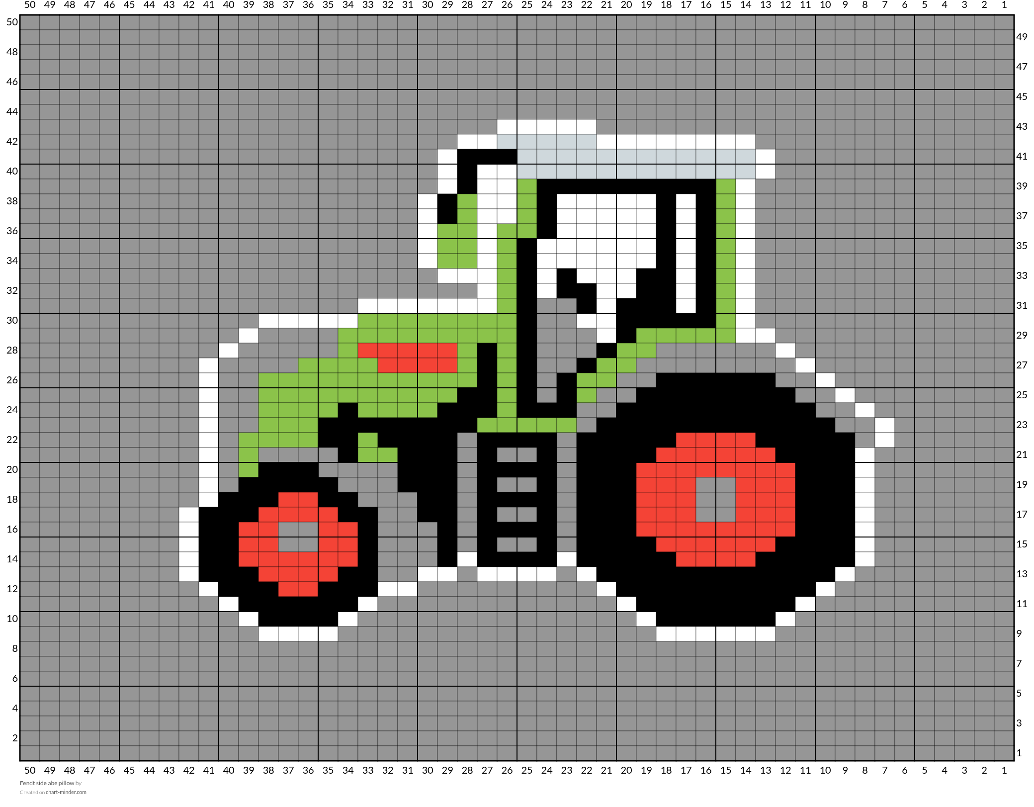 Fendt side abe pillow