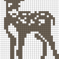 fawn 29 x 42