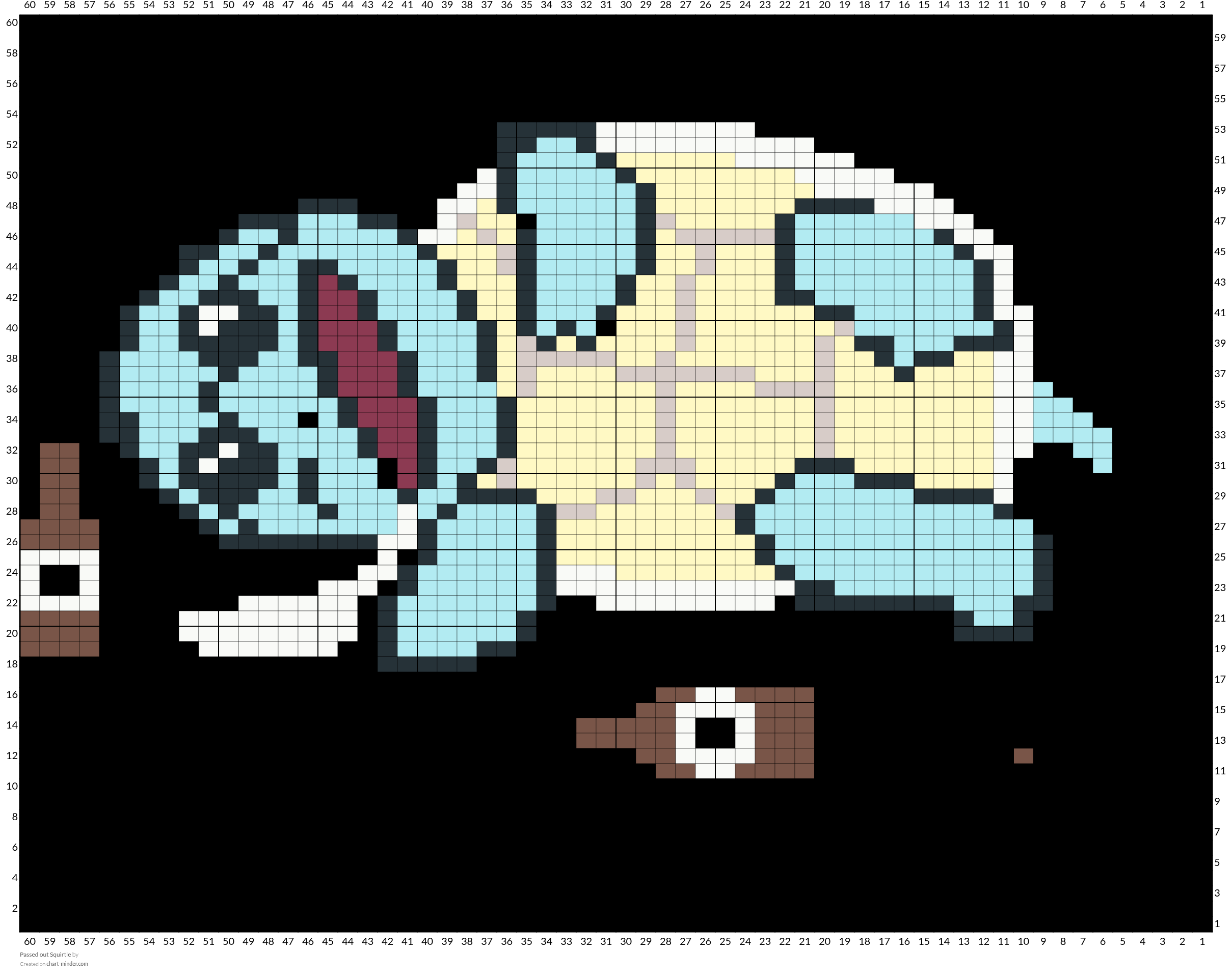 Passed out Squirtle