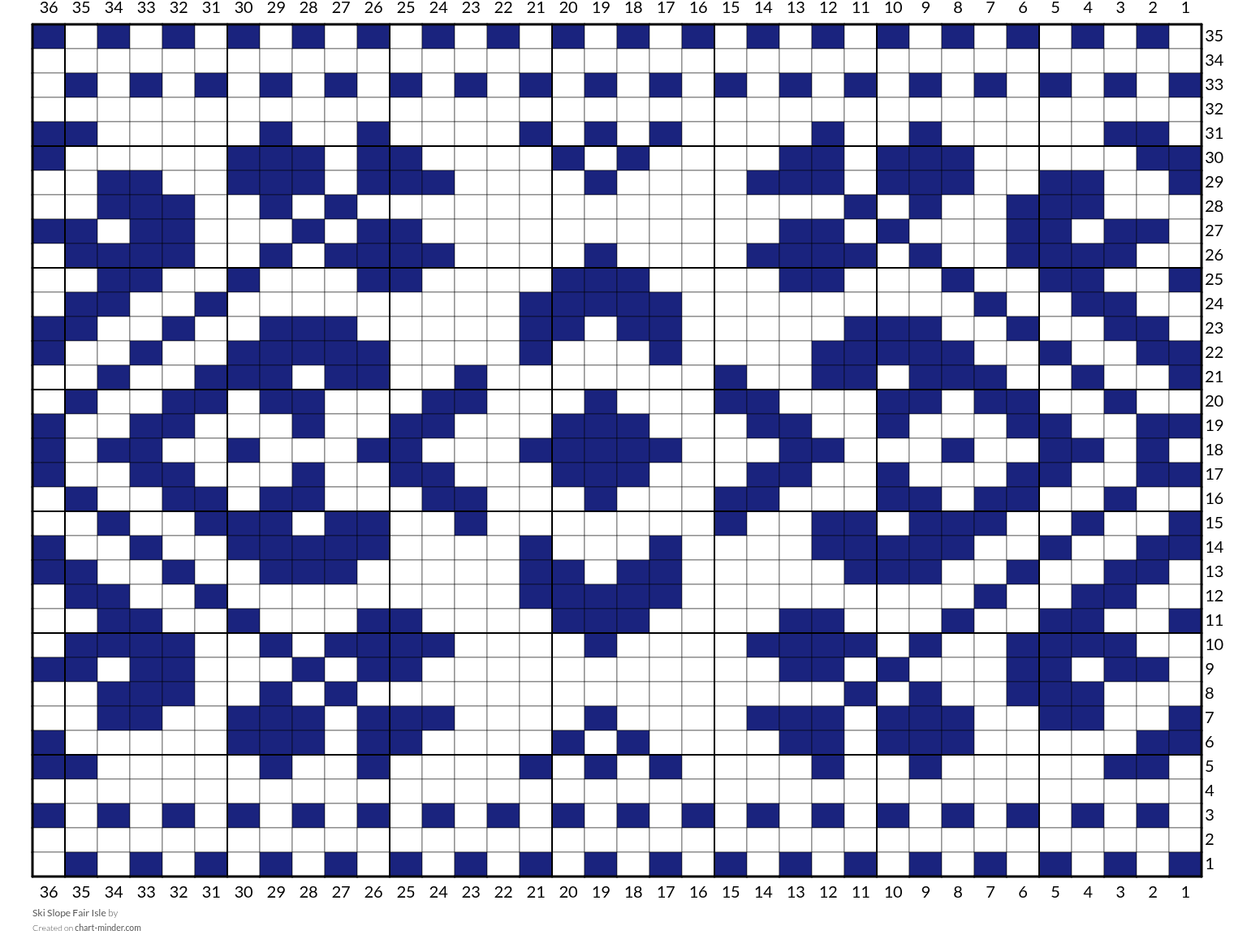 Ski Slope Fair Isle