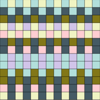 Multi Coloured Checkered