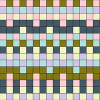 Copy of Multi Coloured Checkered