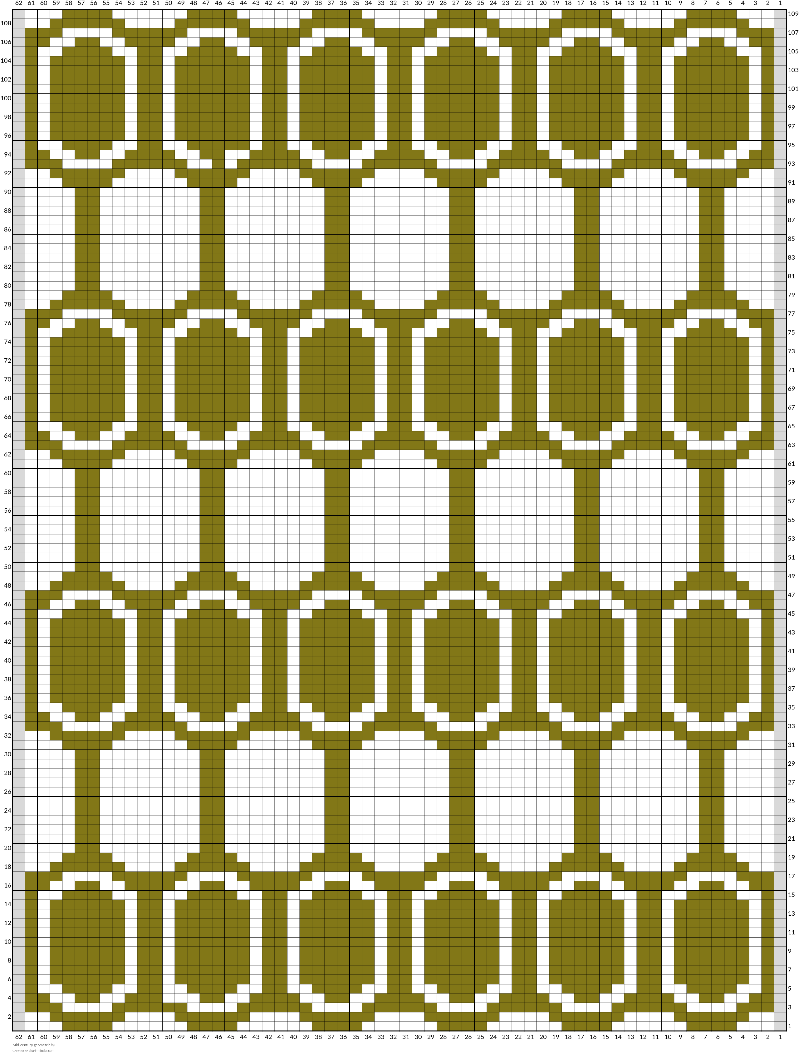 Mid-century geometric