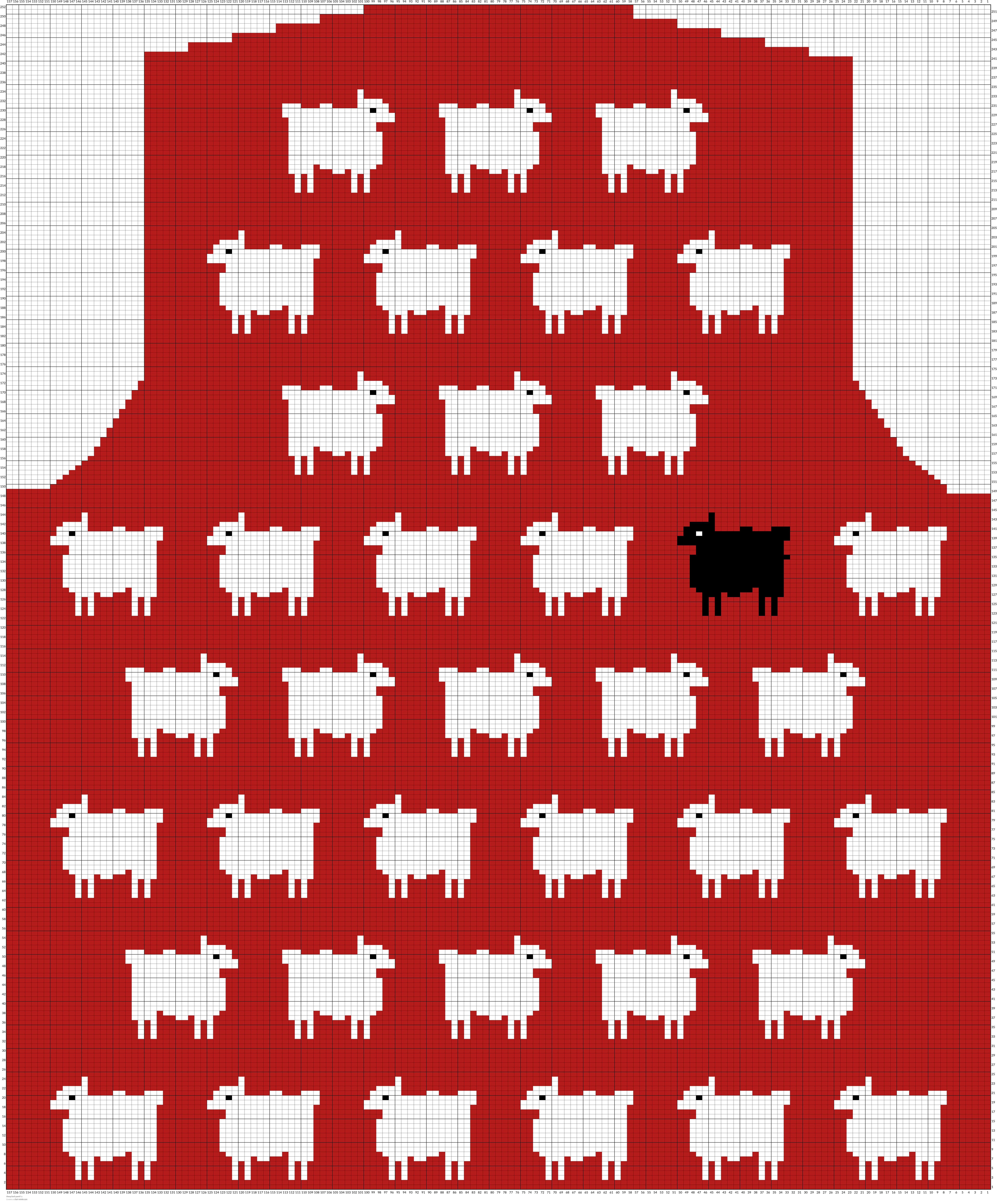 sheep back panel