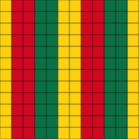 Ghana Colors (Vertical)