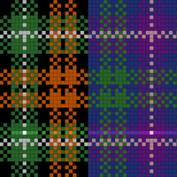 Plaid Afghan Chart