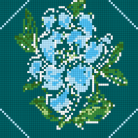 Blue Gardenia