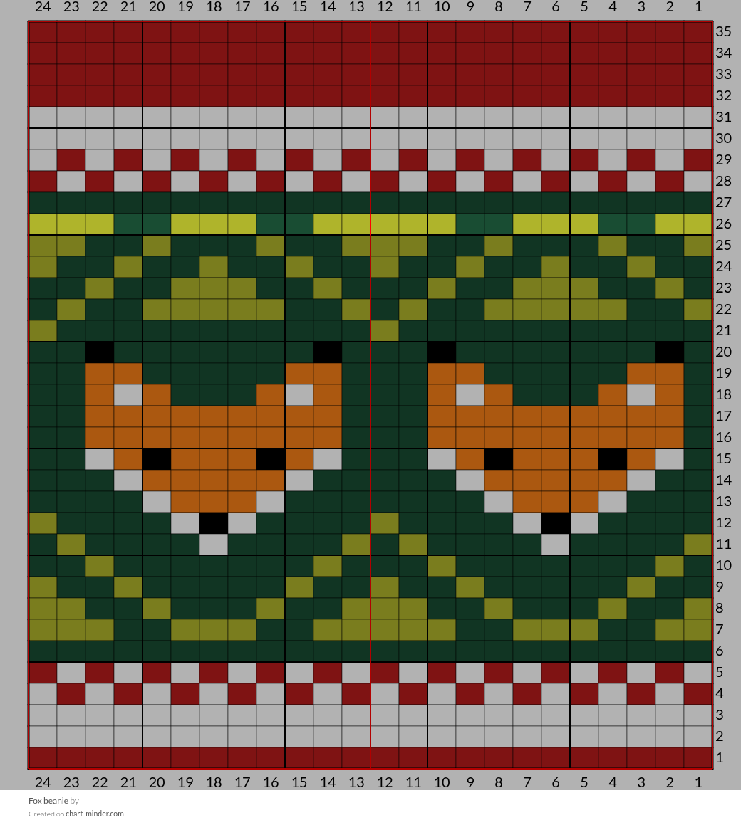 Fox beanie