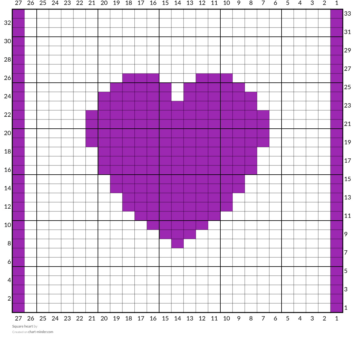 Square heart