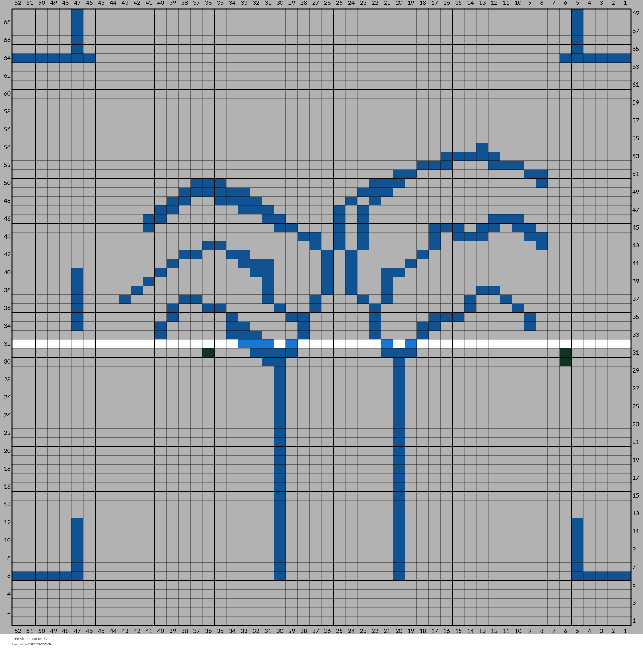 Tree Blanket Square