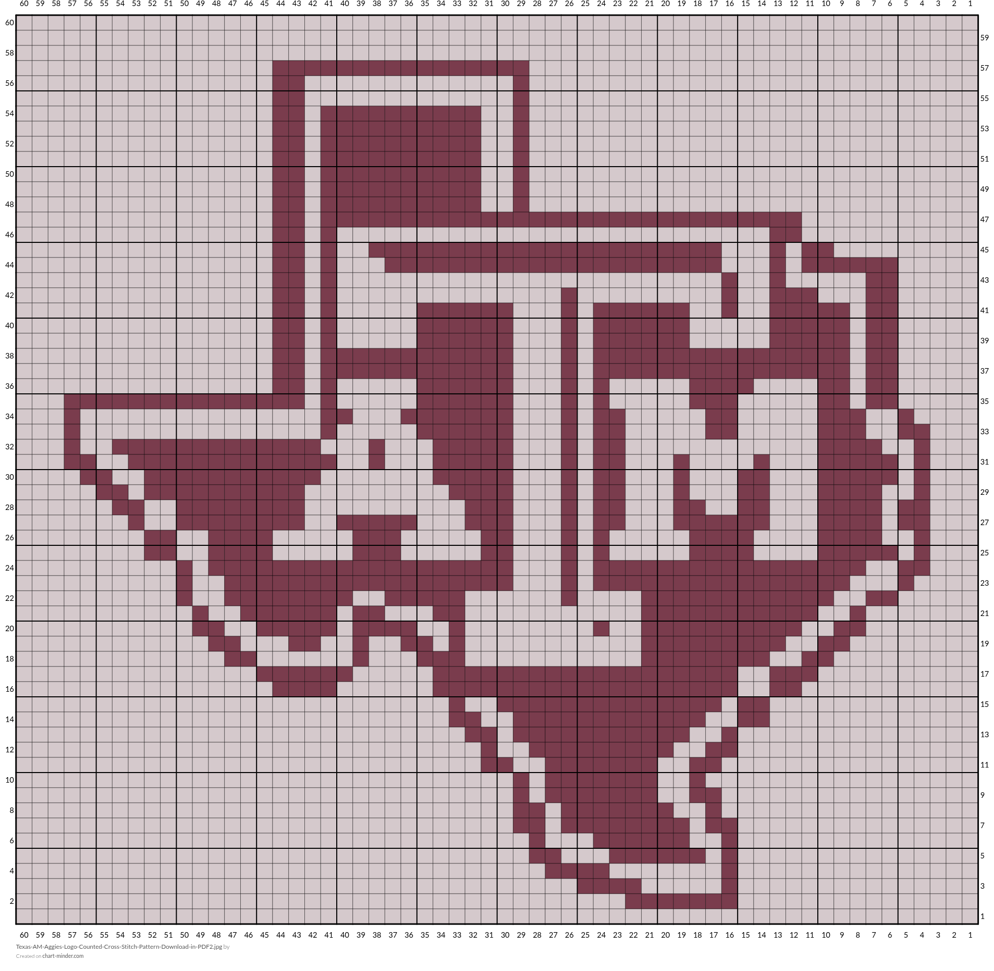 Texas-AM-Aggies-Logo-Counted-Cross-Stitch-Pattern-Download-in-PDF2.jpg