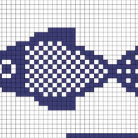 Copy of Copy of Copy of Copy of Blue Fish Chart Knitting