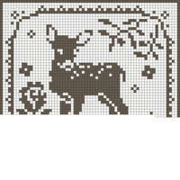 fawn filet crochet pattern.webp