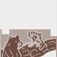 Bear Mosaic Overlay 6