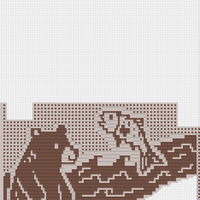 Bear Mosaic Overlay 7