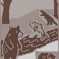 Bear Mosaic Overlay 10