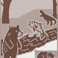 Bear Mosaic Overlay 10