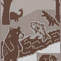 Bear Mosaic Overlay 11