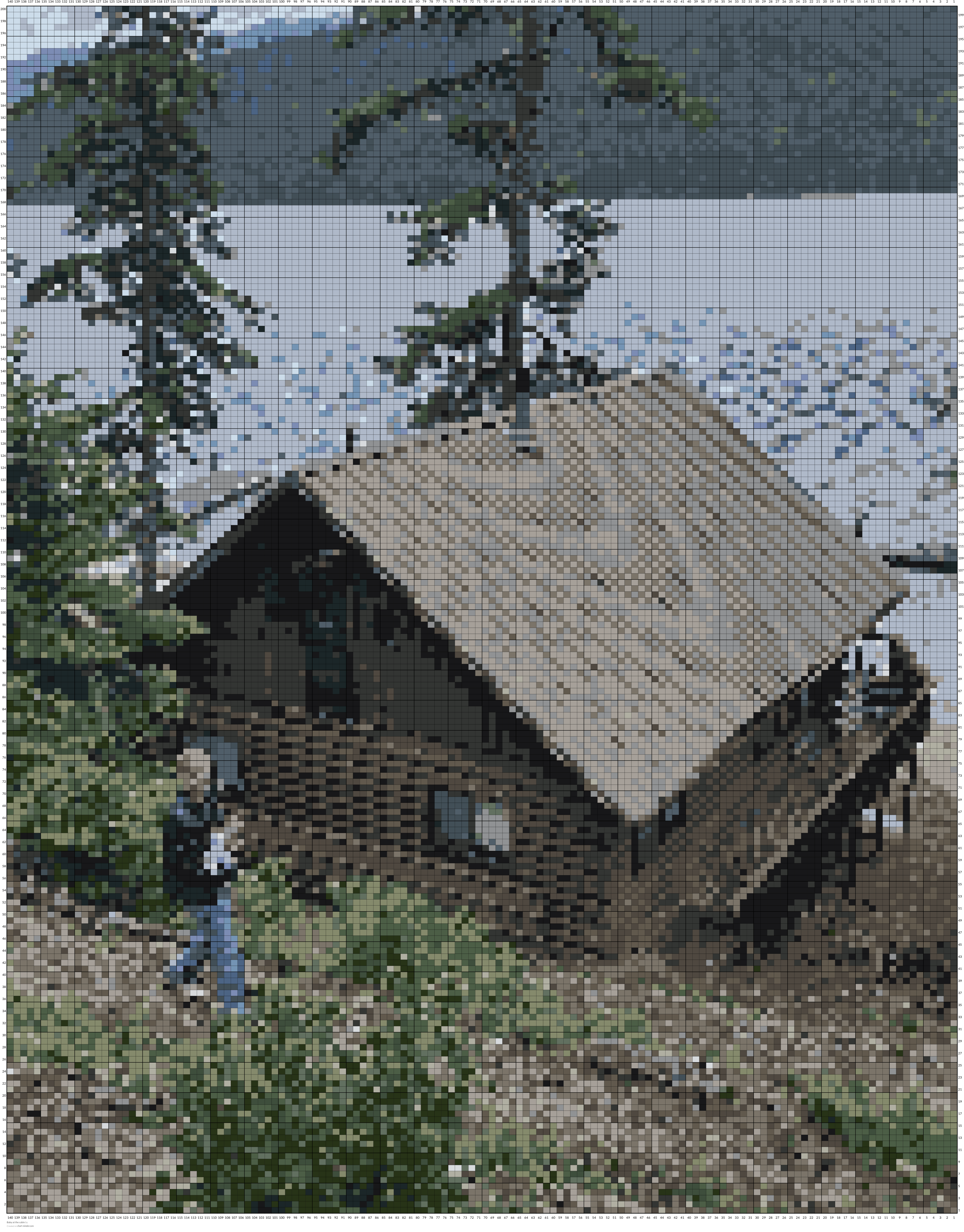 Baby at the cabin