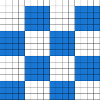 Checkered