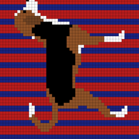 Stripes- Peezy tail up
