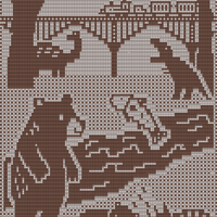 Bear Mosaic Overlay 21