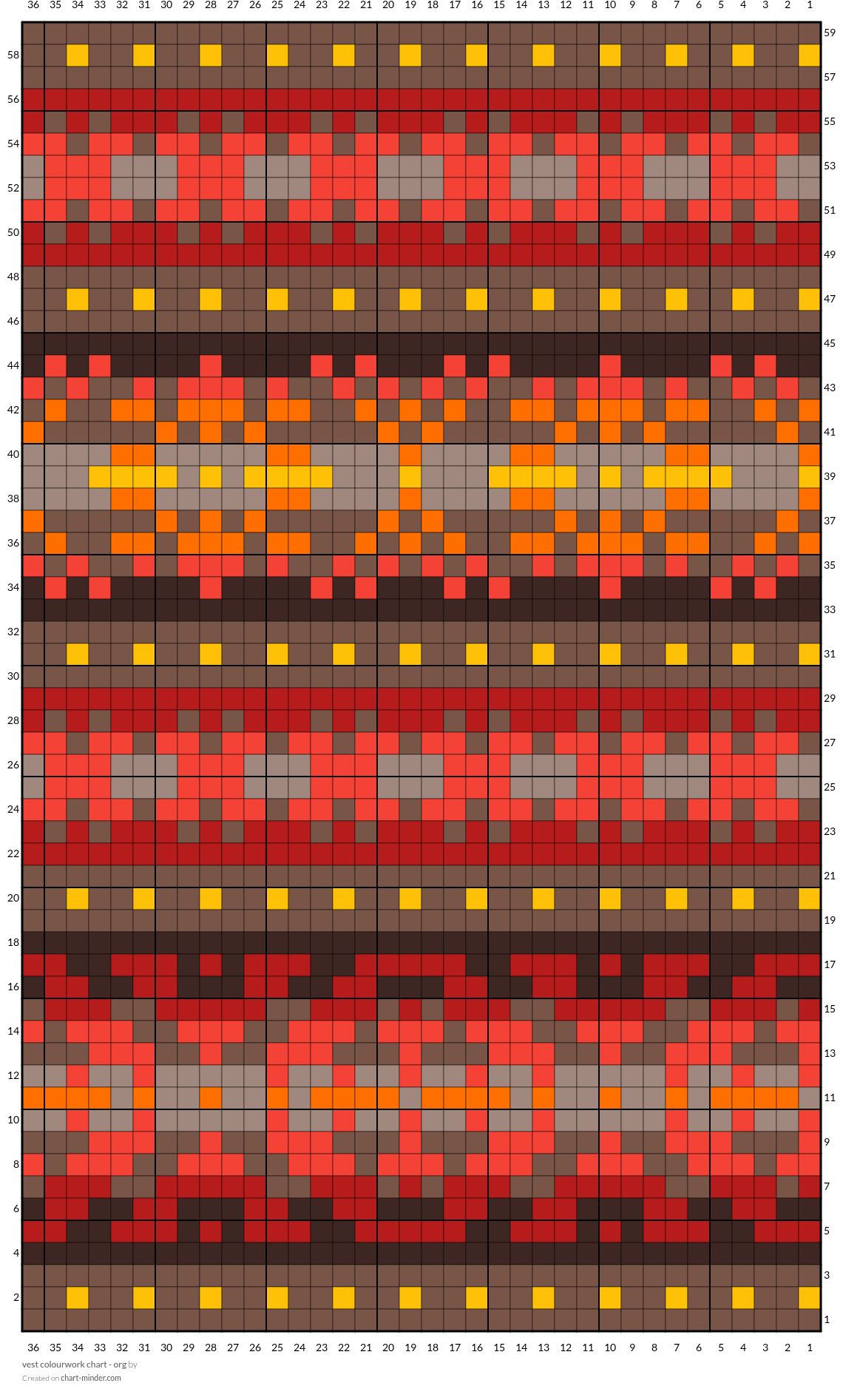 vest colourwork chart - org