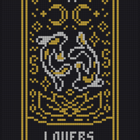 Elegant Blackwork Cross Stitch Patterns Featuring Love Designs for Blackwork Embroidery Enthusiasts.jpg