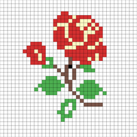 4x4 Rose