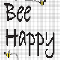 Bee Happy Tote - LARGE