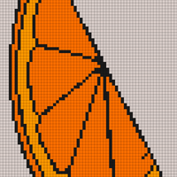 Orange slice Tote