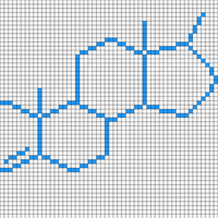 Copy of testosterone molecule