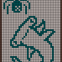 second half of luca's creature scarf