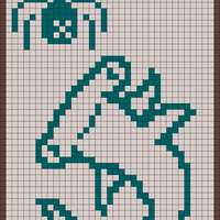 second half of luca's creature scarf