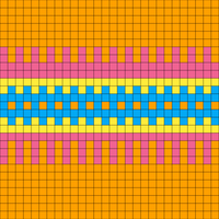 Aztec color block