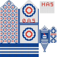 riktig vottemønster, curlingbane