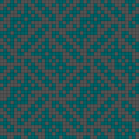 quilt square teal