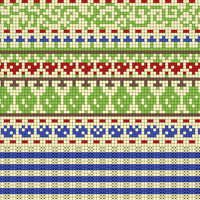 garden dream fair isle cat hat