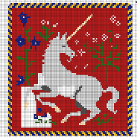 Copy of Unicorn tapestry