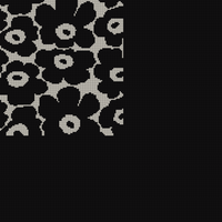 Copy of Copy of Copy of Marimekko black and white Mini Unikko cotton fabric, sold by half yard,  56" wide.jpg