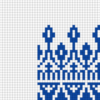 Colorwork for warmup sweater v.1