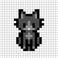 Katze grau